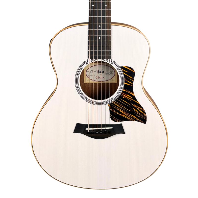 Taylor GS Mini-e Layered Sapele Acoustic-Electric Trans White - 4159