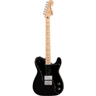 Squier Paranormal Esquire® Deluxe, Maple Fingerboard, Black Pickguard, Metallic Black
