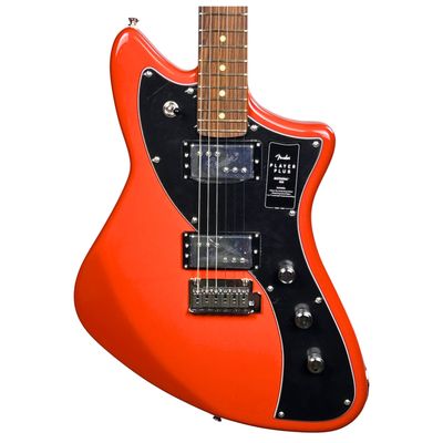 Fender Player Plus Meteora HH, Pau Ferro Fingerboard, Fiesta Red