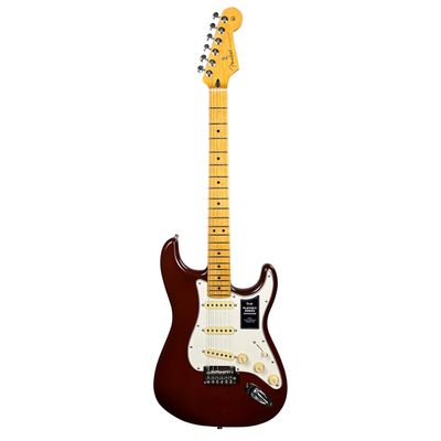 Fender Player II Stratocaster, Chambered Mahogany, Maple Fingerboard, Transparent Mocha Burst