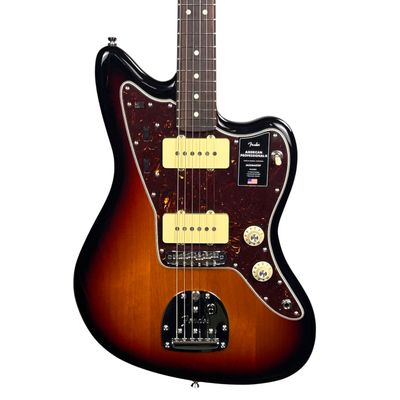 Fender American Professional II Jazzmaster®, Rosewood Fingerboard, 3-Color Sunburst