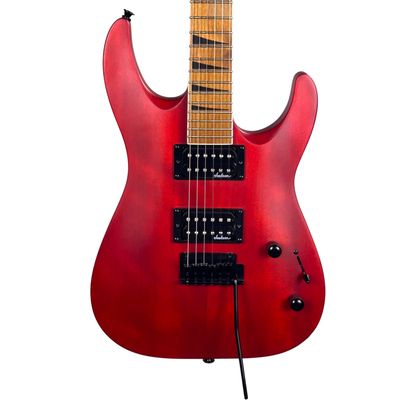 Jackson JS Series Dinky Arch Top JS24 DKAM, Caramelized Maple Fingerboard, Red Stain (Used)