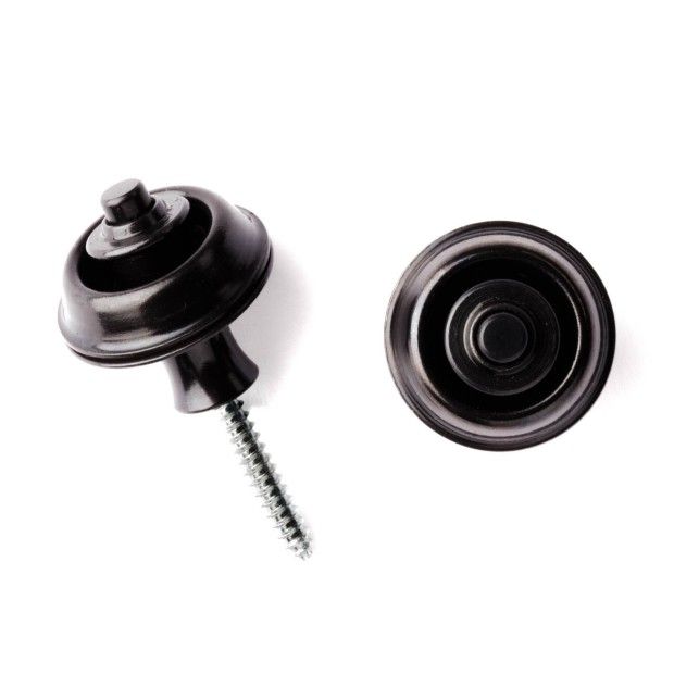 Dunlop Straplok® Strap Retainers Original - Black Oxide