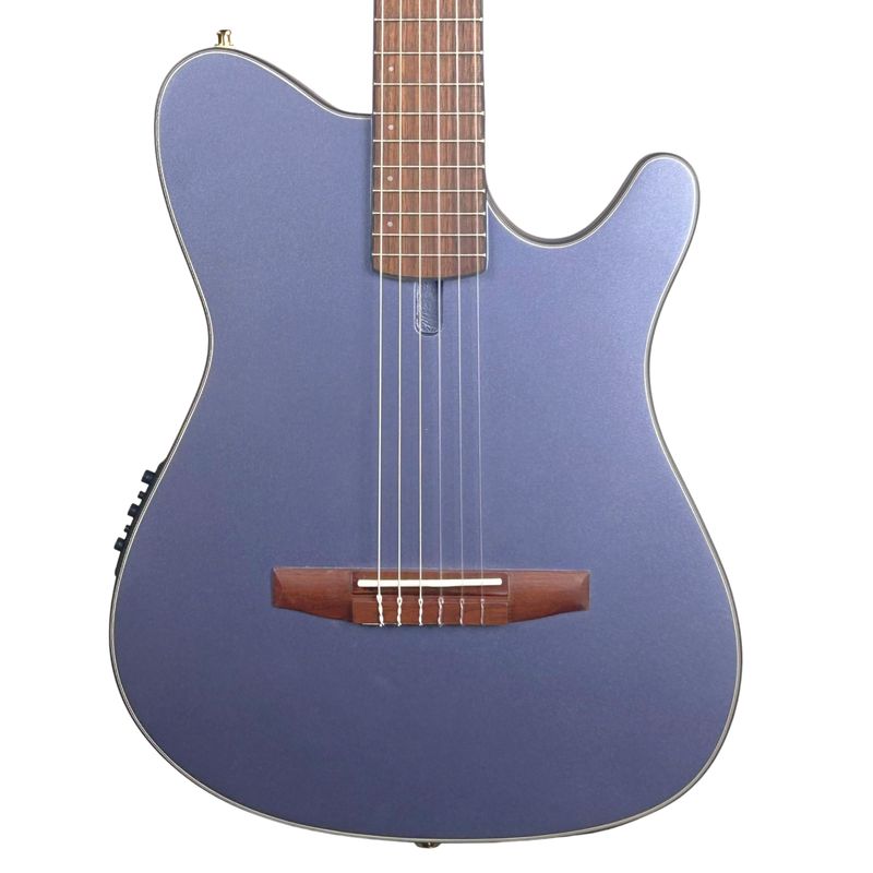 Ibanez FRH Series FRH10N Acoustic-Electric Indigo Blue Metallic Flat