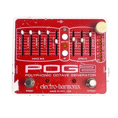 Electro-Harmonix POG2 Polyphonic Octave Generator Pedal (used)