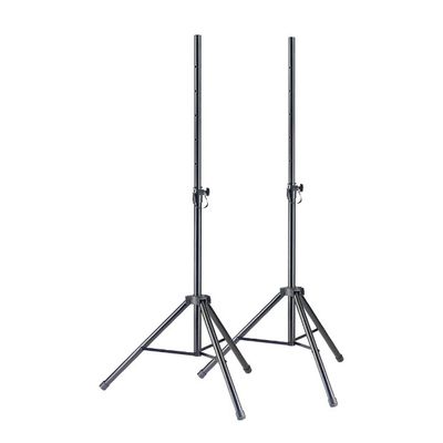 Stagg Q Series Steel Speaker Stand Pair w/Carry Bag