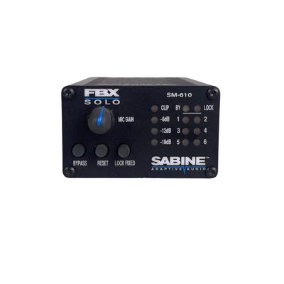 Sabine FBX Solo Sm-610 Equalizer (Used)
