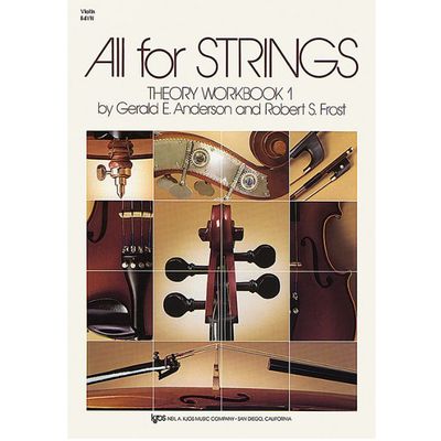All For Strings Theory Workbook 1 - Violin