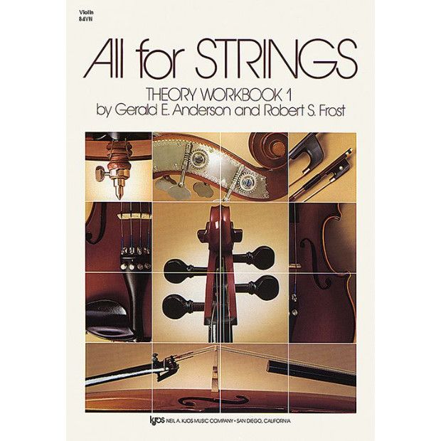All For Strings Theory Workbook 1 - Cello