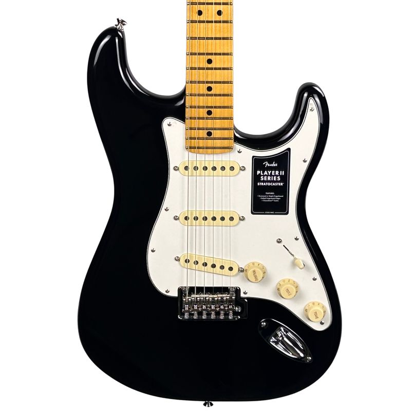 Fender Player II Stratocaster®, Maple Fingerboard, Black - 8082