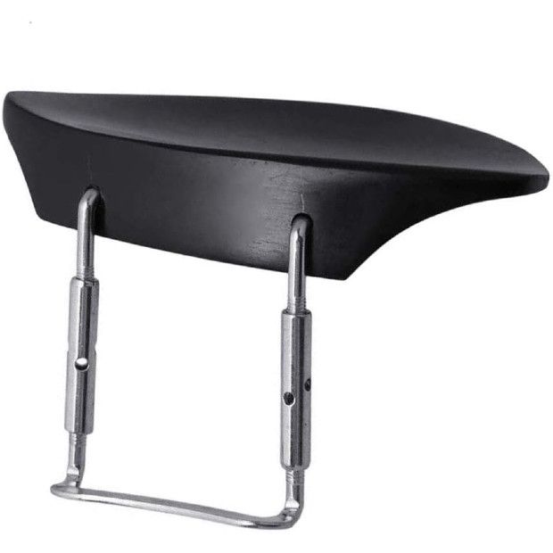 Jiayouy Violin Ebony Chin Rest w/Standard Bracket for 1/2 Violin
