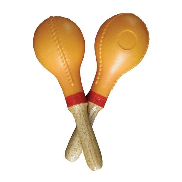 CODA Maracas, Professional w/Wood Handle