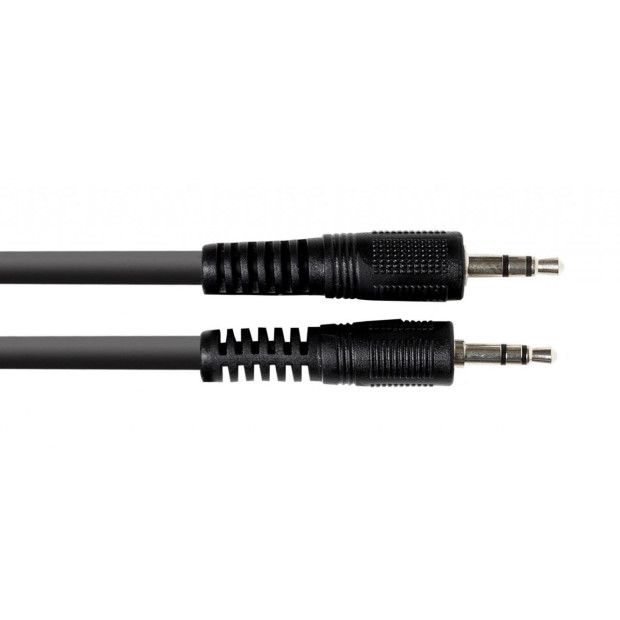 Stagg S-Series Audio Cable, Mini Jack/Mini Jack (m/m), 6 m (20')