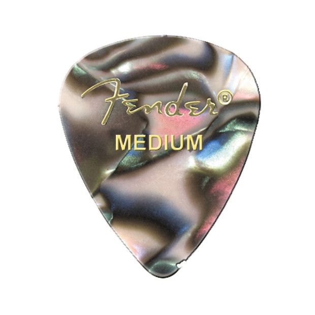Fender Medium Pick 12-Pack 351 Abalone