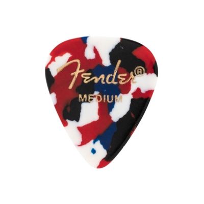 Fender Medium Pick 12-Pack 351 Confetti