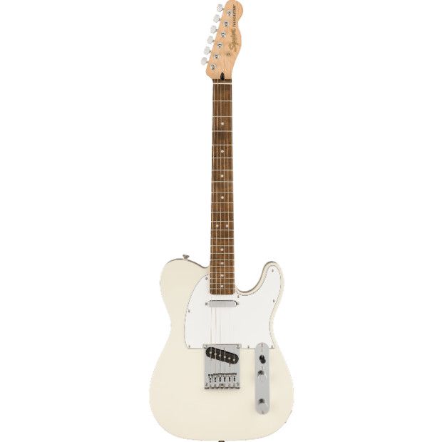 Squier Affinity Series® Telecaster®, Laurel Fingerboard, White Pickguard, Olympic White