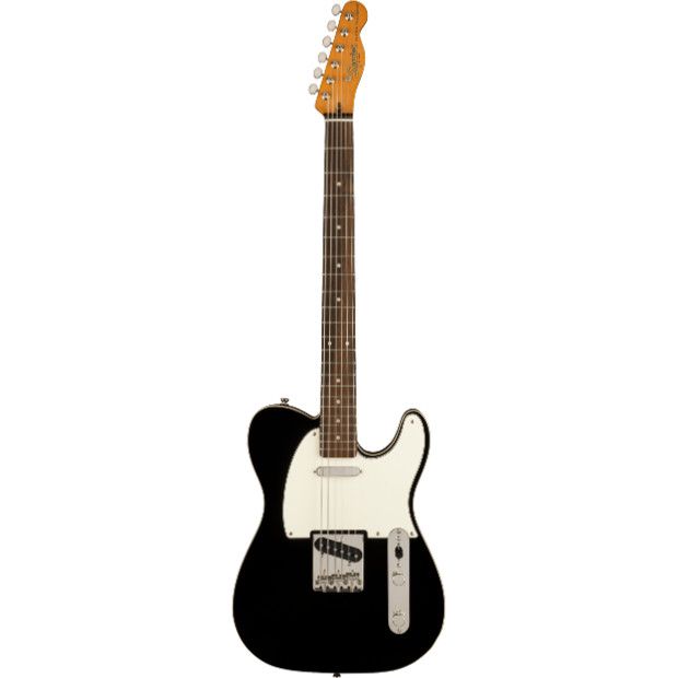 Squier Classic Vibe Baritone Custom Telecaster®, Laurel Fingerboard, Parchment Pickguard, Black