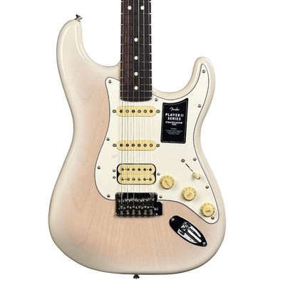 Fender Player II Stratocaster HSS, Chambered Ash, Rosewood Fingerboard, White Blonde - 8474