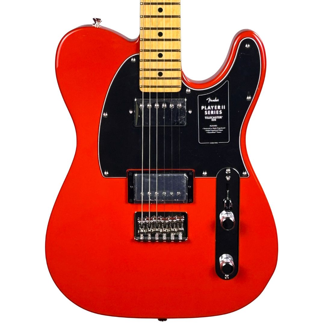 Fender Player II Telecaster HH, Maple Fingerboard, Coral Red - 3006