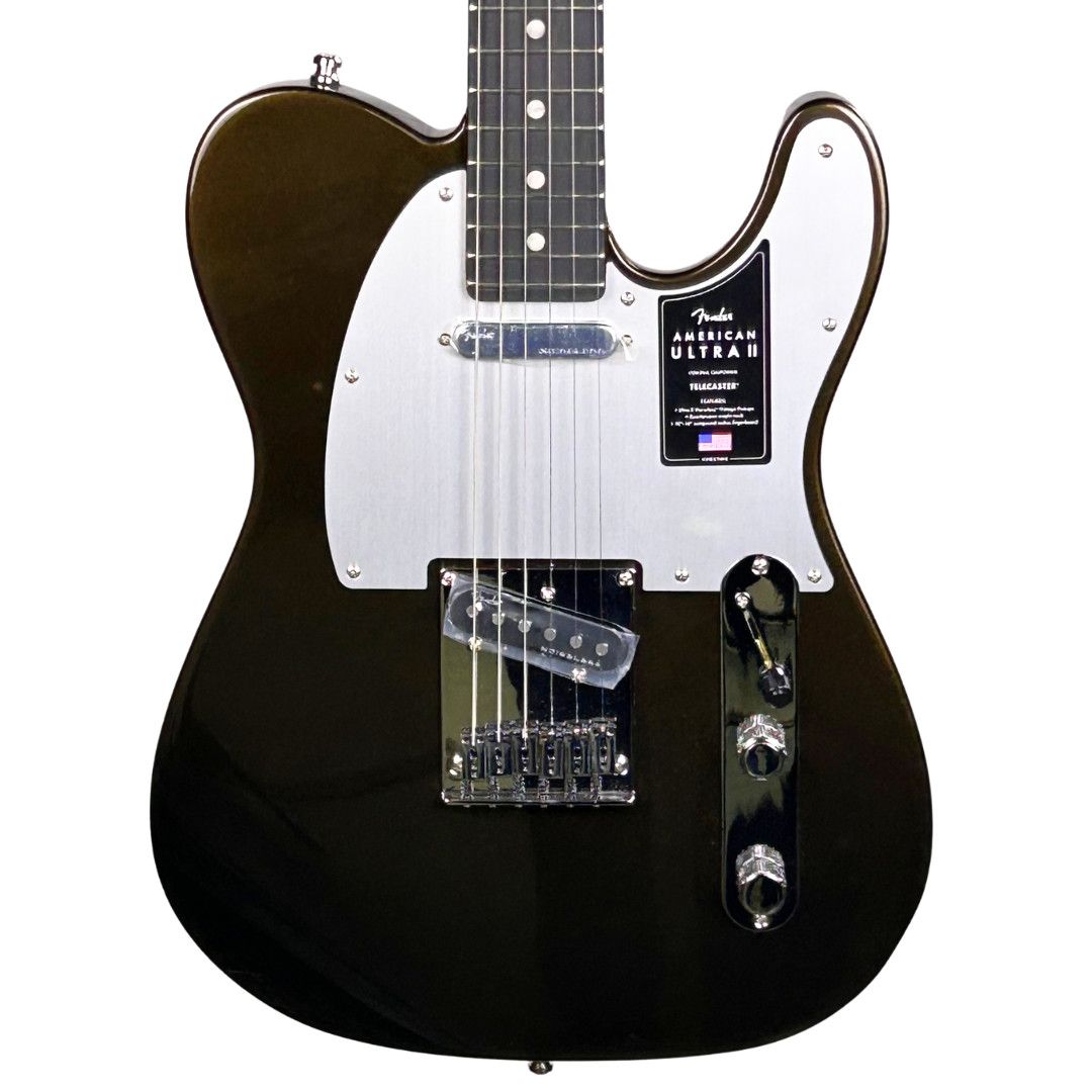 Fender American Ultra II Telecaster, Ebony Fingerboard, Texas Tea - 7959