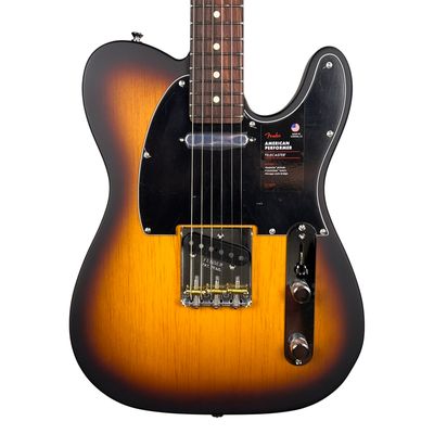 Fender Limited Edition American Performer Timber Telecaster Sugar Pine Body 2-Color Sunburst