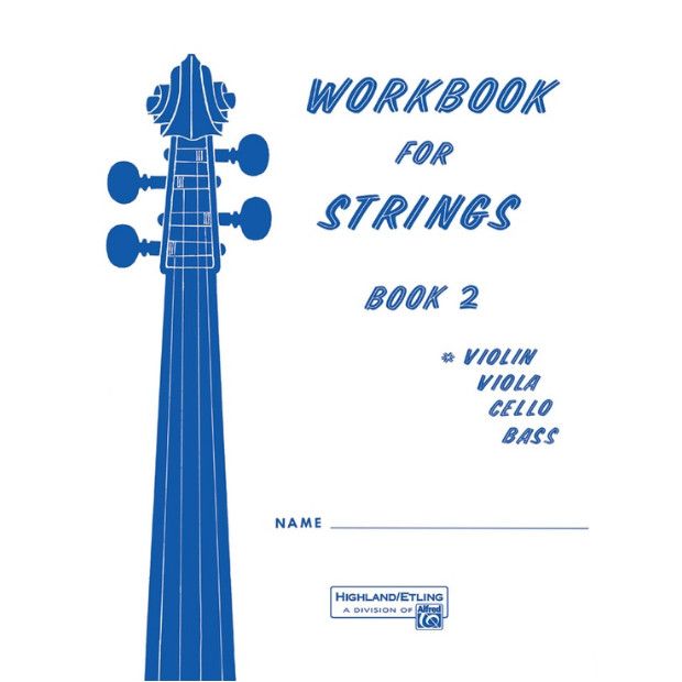 Workbook for Strings, Book 2 Violin