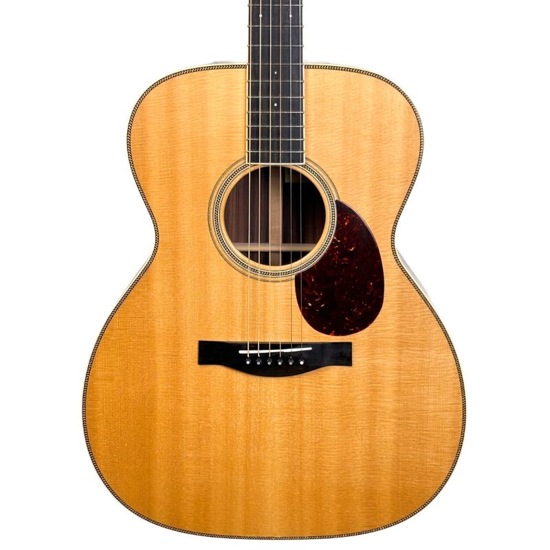 Santa Cruz OM Grand Indian Rosewood/European Spruce K&K Pure Mini W/HSC (231)