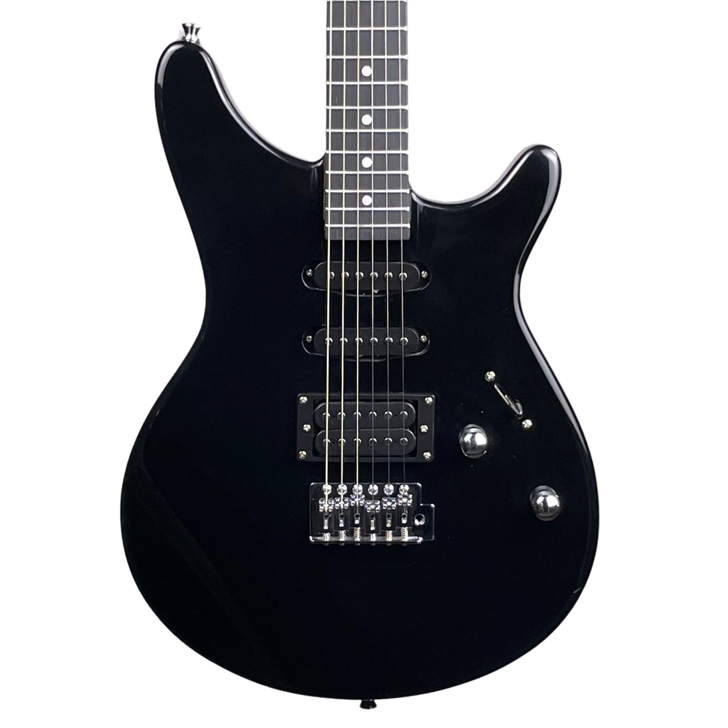 Rogue Rocketeer Black Electric Guitar (Used)