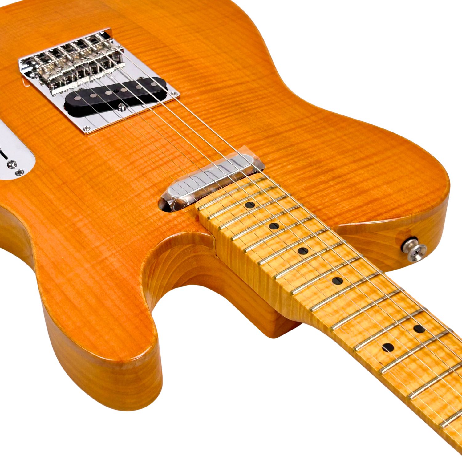Fender American Select Series Carved Top Maple Telecaster Amber W/OHSC