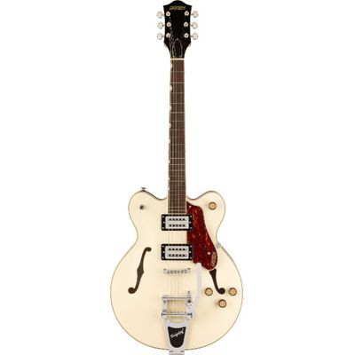Gretsch G2622T Streamliner™ Center Block Double-Cut with Bigsby®, Laurel Fingerboard, Broad’Tron™ BT-3S Pickups, Vintage White
