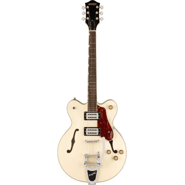 Gretsch G2622T Streamliner™ Center Block Double-Cut with Bigsby®, Laurel Fingerboard, Broad’Tron™ BT-3S Pickups, Vintage White
