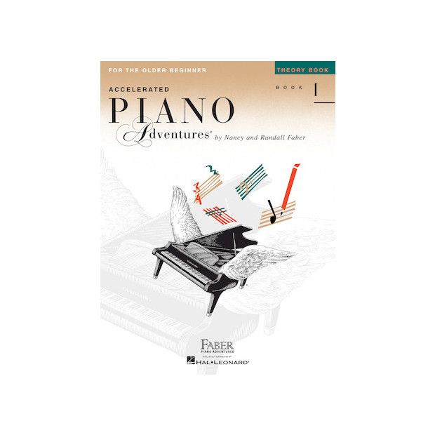 Accelerated Piano Adventures for the Older Beginner Theory Book 1