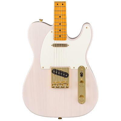 Squier  FSR Classic Vibe '50s Telecaster, Maple Fingerboard, Parchment Pickguard, Gold Hardware, White Blonde
