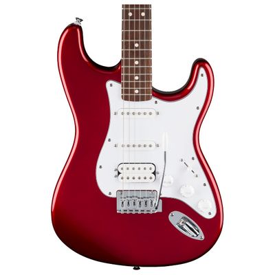 Fender Standard Stratocaster® HSS, Laurel Fingerboard, White Pickguard, Candy Cola