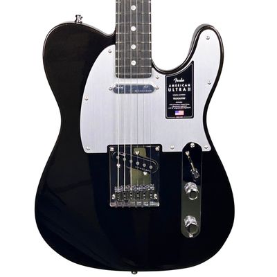 Fender American Ultra II Telecaster, Ebony Fingerboard, Texas Tea - 9933