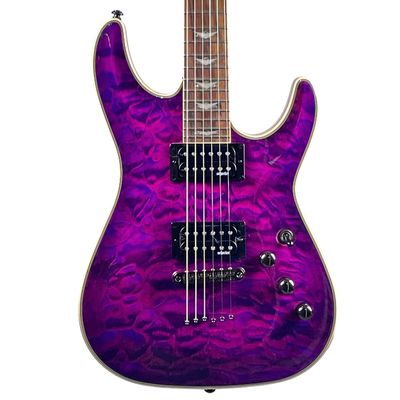 Schecter Omen Extreme Diamond Series Magenta w/HSC
