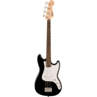 Squier Sonic® Bronco™ Bass, Laurel Fingerboard, White Pickguard, Black