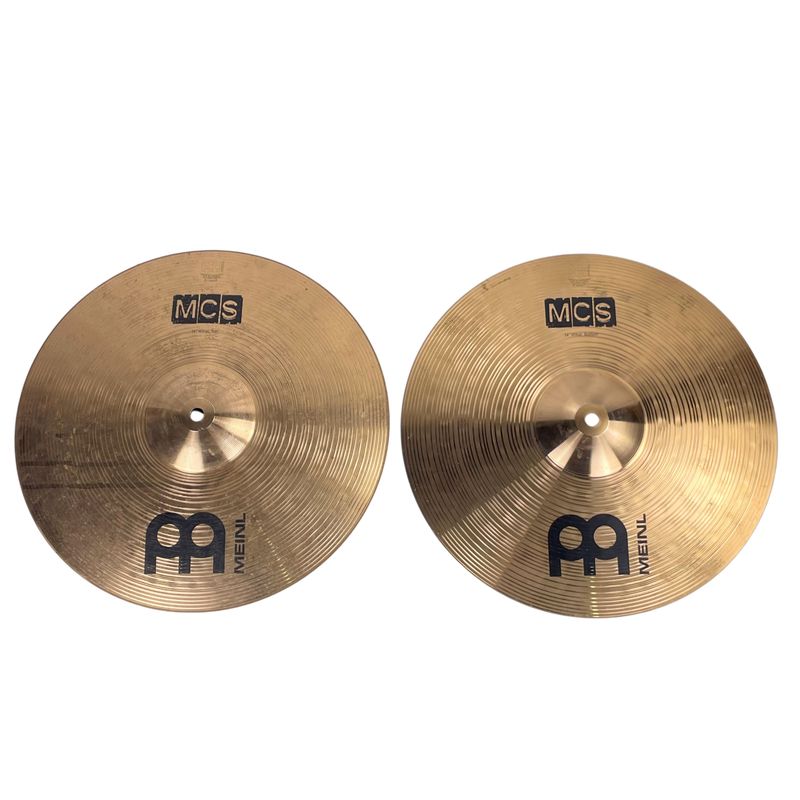 Meinl MCS Hi Hat Cymbals Pair 14" (used)
