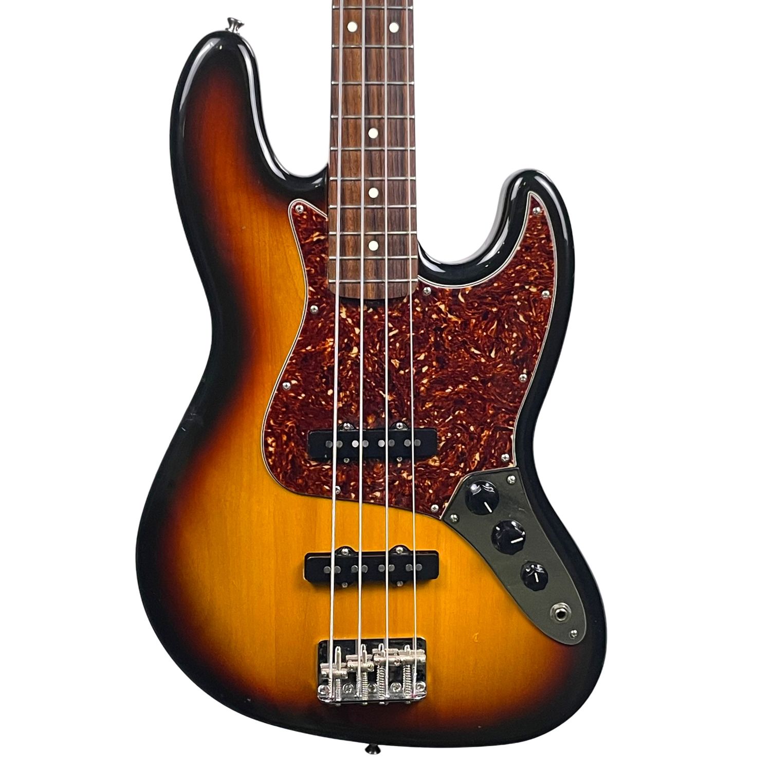 Fender '60s Jazz Bass 3-Color Sunburst MIM 2005 w/HSC (used)