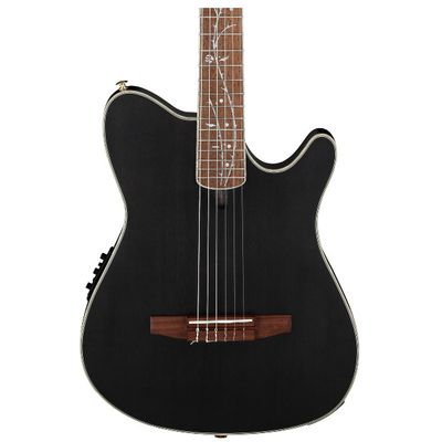 Ibanez TOD10N Tim Henson Signature Nylon Acoustic-Electric Guitar Black