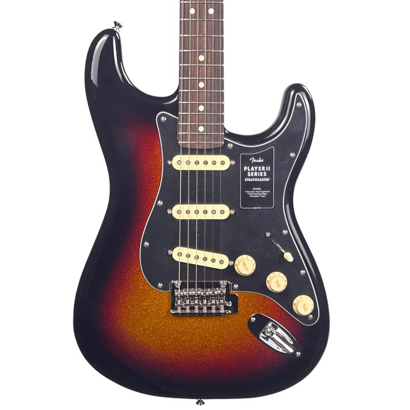 Fender  Limited Edition Player II Stratocaster, Rosewood Fingerboard, Sparkle 3-Color Sunburst - 5528
