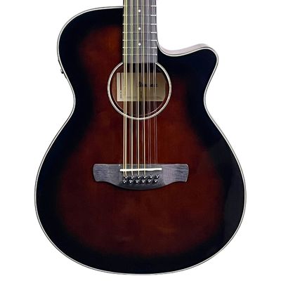 Ibanez AEG5012 12-String Dark Violin Sunburst