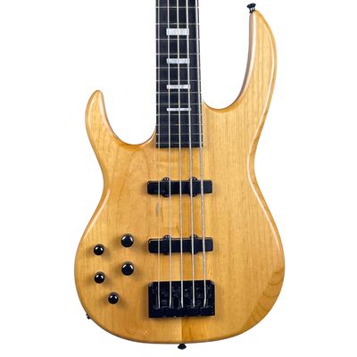 Carvin LB-75 Left Handed 5-String Natural Bass w/HSC (Used)