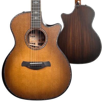 Taylor Builder's Edition 914ce Indian Rosewood/Lutz Spruce Grand Auditorium Acoustic/Electric Wild Honey Burst - 4024