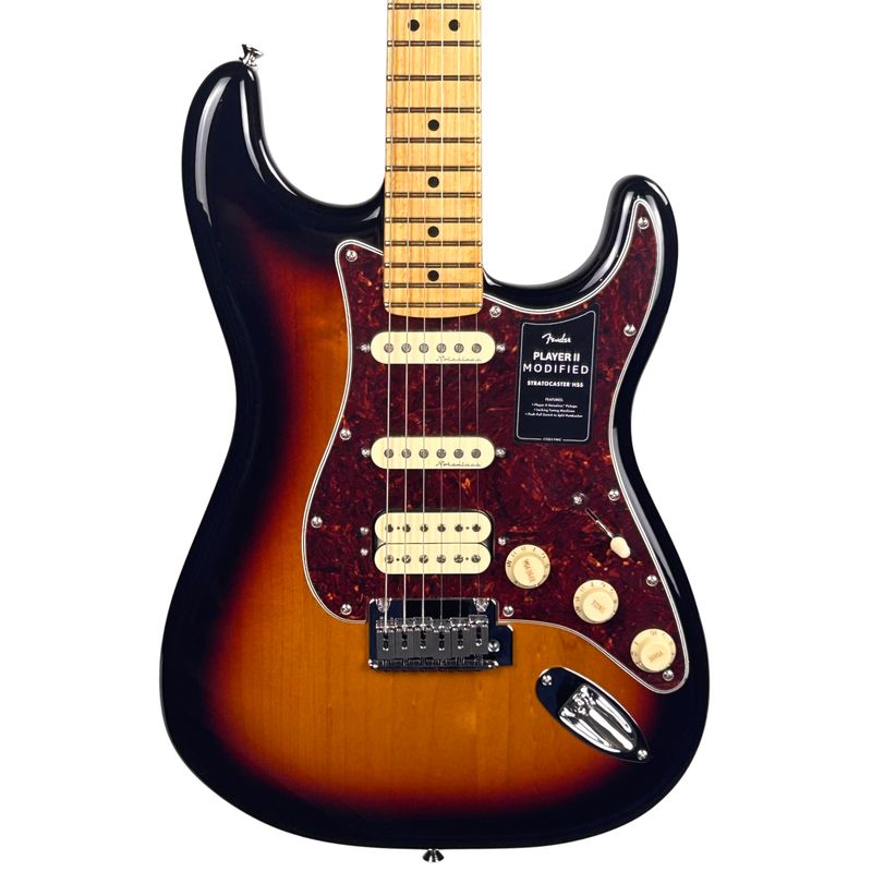 Fender Player II Modified Stratocaster HSS, Maple Fingerboard, 3-Color Sunburst