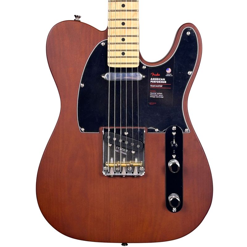 Fender Limited Edition American Performer Timber Telecaster Sassafras Body Mocha