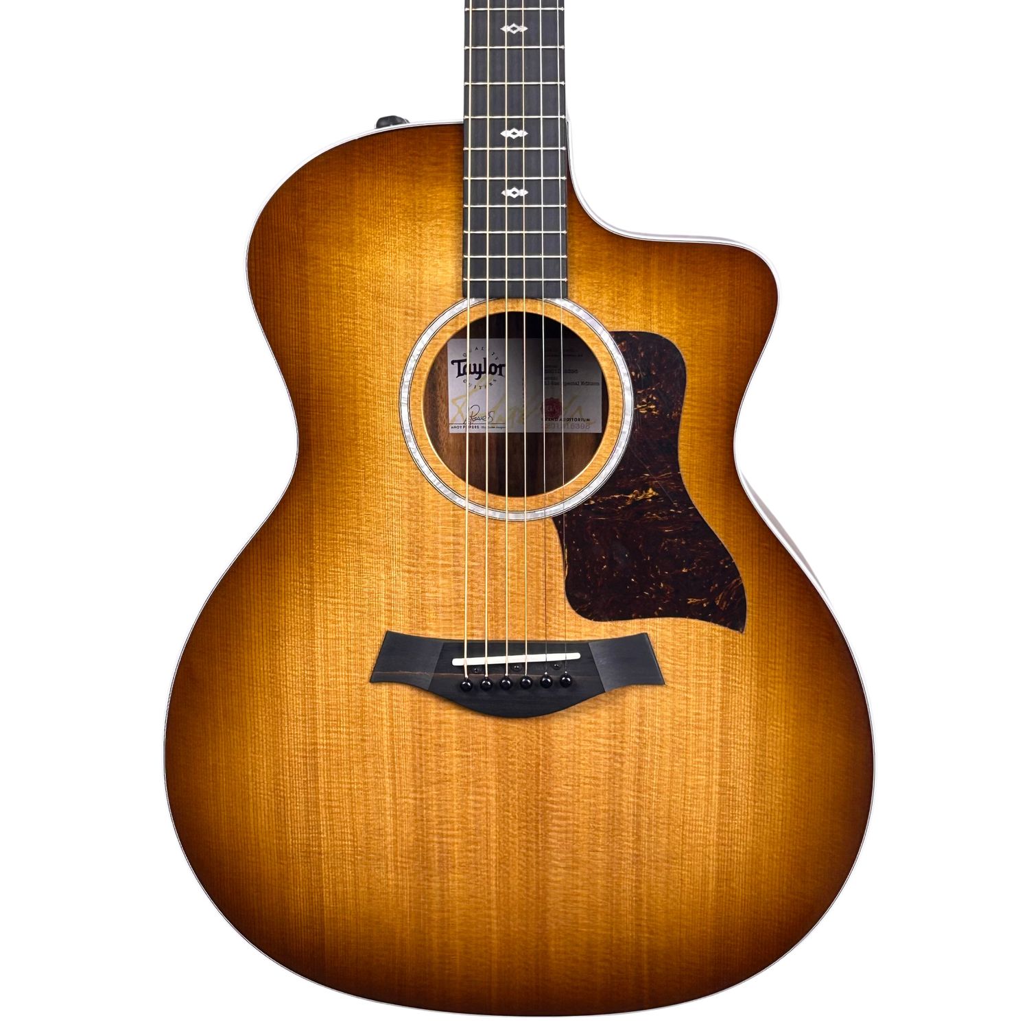 Taylor 214ce Special Edition Grand Auditorium Tigerwood Satin Acoustic-Electric - 5395