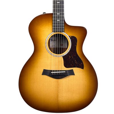Taylor 214ce Special Edition Grand Auditorium Tigerwood Satin Acoustic-Electric - 5396