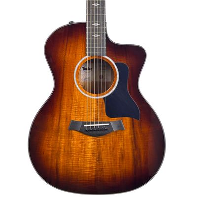 Taylor 224ce-K DLX Grand Auditorium Layered Hawaiian Koa Acoustic-Electric - 4336
