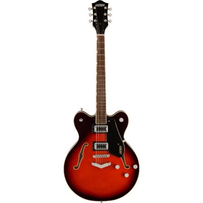 Gretsch G5622 Electromatic Center Block Double-Cut with V-Stoptail, Laurel Fingerboard, Claret Burst